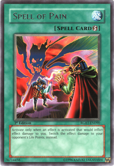 Spell of Pain [RGBT-EN090] Rare - POKÉ JEUX