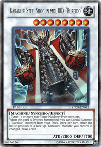 Karakuri Steel Shogun mdl 00X "Bureido" [STOR-EN042] Ultra Rare - POKÉ JEUX