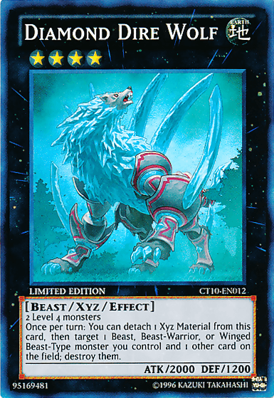 Diamond Dire Wolf [CT10-EN012] Super Rare - POKÉ JEUX
