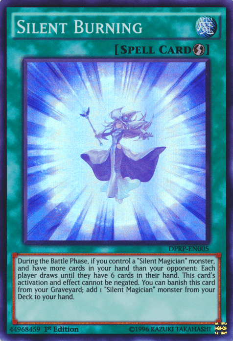 Silent Burning [DPRP-EN005] Super Rare - POKÉ JEUX