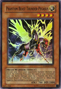 Phantom Beast Thunder-Pegasus [GX02-EN003] Super Rare - POKÉ JEUX