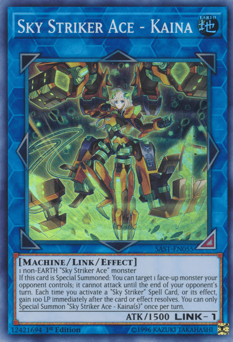 Sky Striker Ace - Kaina [SAST-EN055] Super Rare - POKÉ JEUX
