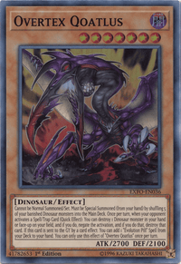 Overtex Qoatlus [EXFO-EN036] Super Rare - POKÉ JEUX