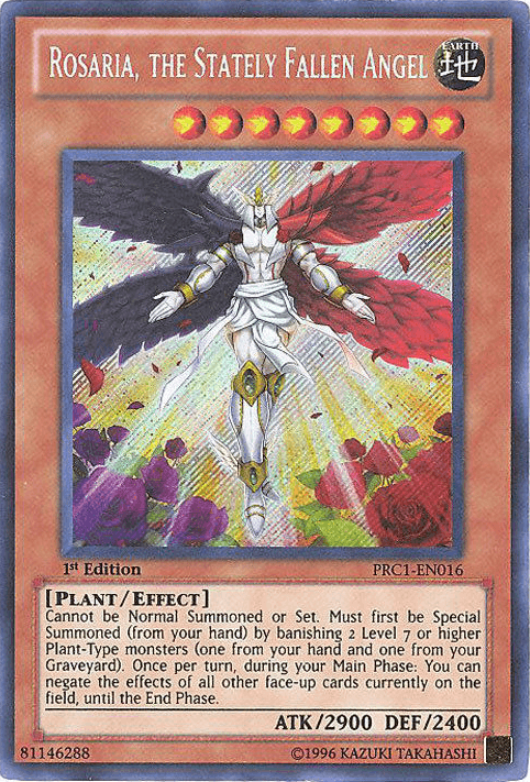 Rosaria, the Stately Fallen Angel [PRC1-EN016] Secret Rare - POKÉ JEUX