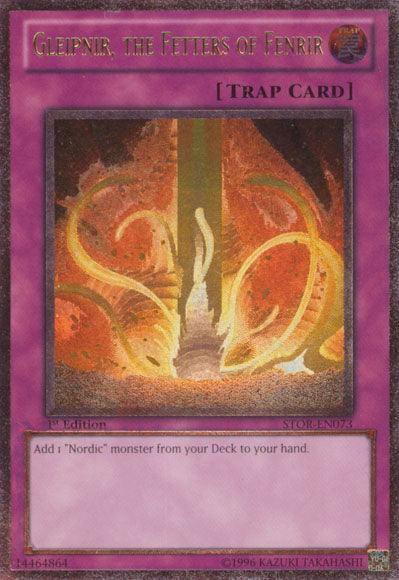 Gleipnir, the Fetters of Fenrir [STOR-EN073] Ultimate Rare - POKÉ JEUX