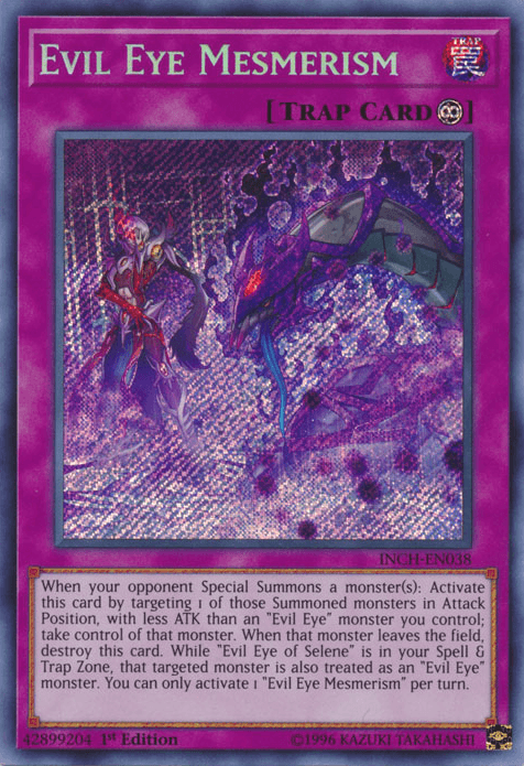 Evil Eye Mesmerism [INCH-EN038] Secret Rare - POKÉ JEUX