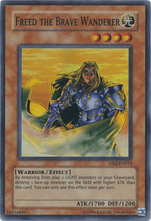 Freed the Brave Wanderer [DR2-EN014] Super Rare - POKÉ JEUX