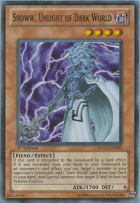 Snoww, Unlight of Dark World [SDGU-EN002] Super Rare - POKÉ JEUX