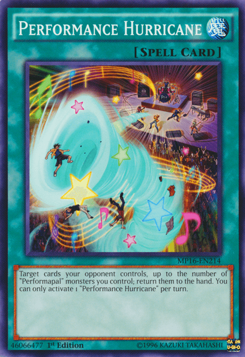 Performance Hurricane [MP16-EN214] Common - POKÉ JEUX