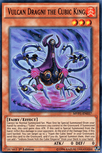 Vulcan Dragni the Cubic King [MVP1-EN037] Ultra Rare - POKÉ JEUX