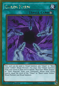 Chaos Form [MVP1-ENG08] Gold Rare - POKÉ JEUX