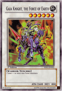 Gaia Knight, the Force of Earth [5DS1-EN042] Super Rare - POKÉ JEUX