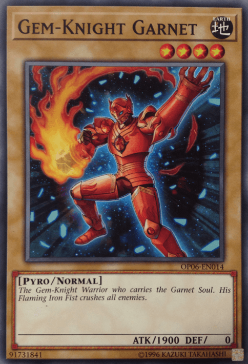 Gem-Knight Garnet [OP06-EN014] Common - POKÉ JEUX