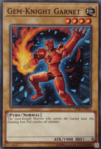 Gem-Knight Garnet [OP06-EN014] Common - POKÉ JEUX