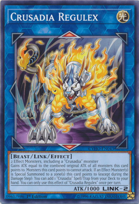 Crusadia Regulex [CYHO-EN043] Common - POKÉ JEUX