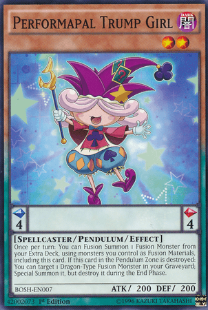 Performapal Trump Girl [BOSH-EN007] Common - POKÉ JEUX