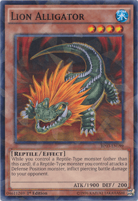 Lion Alligator [BP03-EN089] Shatterfoil Rare - POKÉ JEUX
