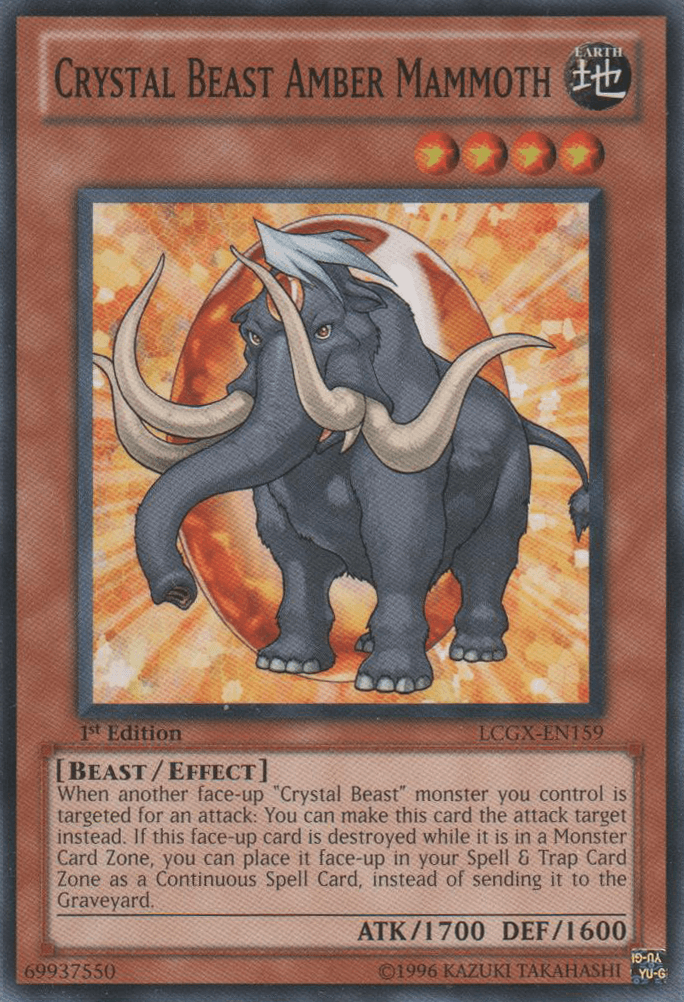 Crystal Beast Amber Mammoth [LCGX-EN159] Common - POKÉ JEUX
