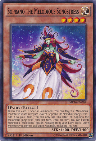 Soprano the Melodious Songstress [MP16-EN009] Common - POKÉ JEUX