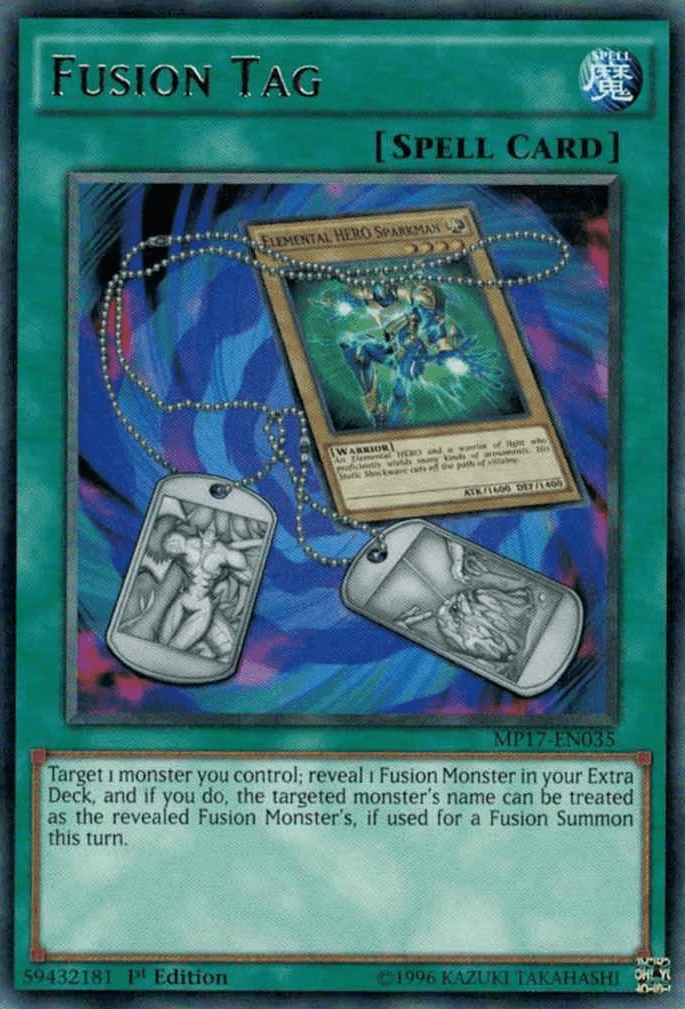 Fusion Tag [MP17-EN035] Rare - POKÉ JEUX