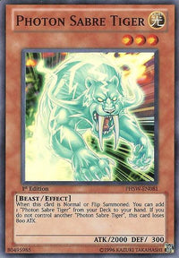 Photon Sabre Tiger [PHSW-EN081] Super Rare - POKÉ JEUX