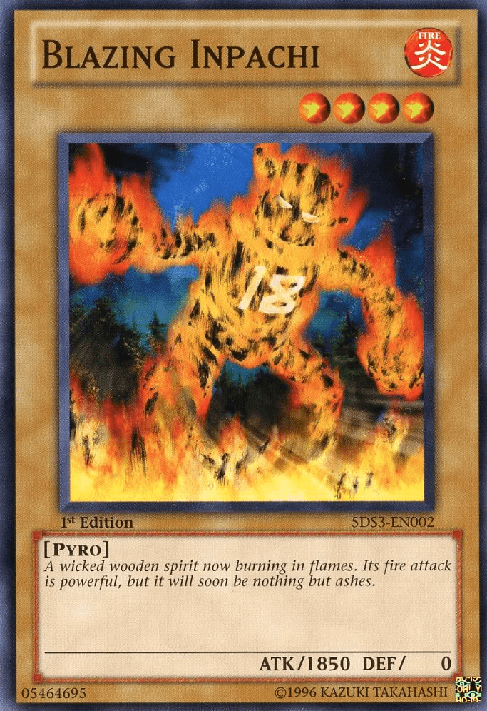 Blazing Inpachi [5DS3-EN002] Common - POKÉ JEUX