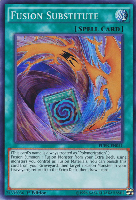 Fusion Substitute [FUEN-EN041] Super Rare - POKÉ JEUX