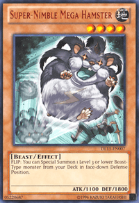 Super-Nimble Mega Hamster (Red) [DL15-EN007] Rare - POKÉ JEUX