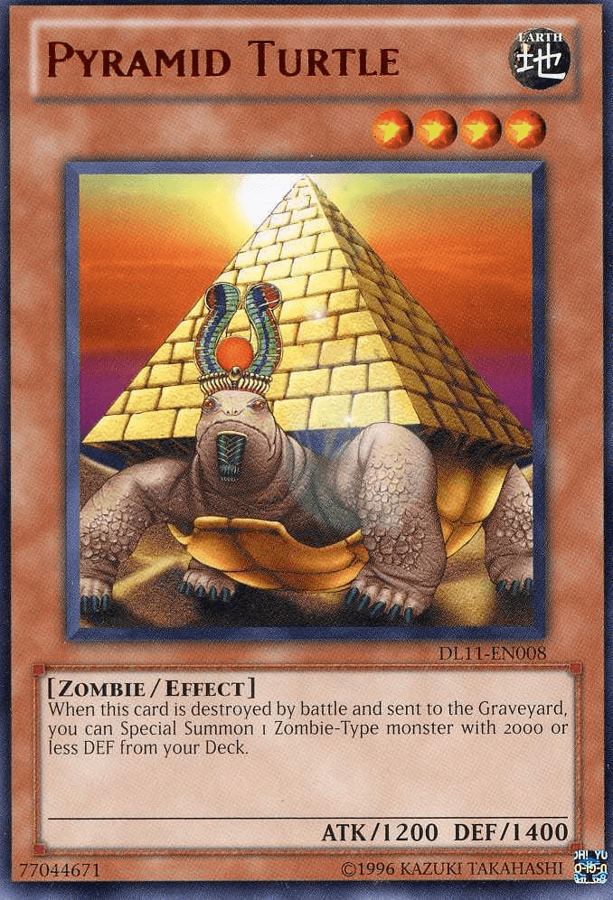 Pyramid Turtle (Red) [DL11-EN008] Rare - POKÉ JEUX