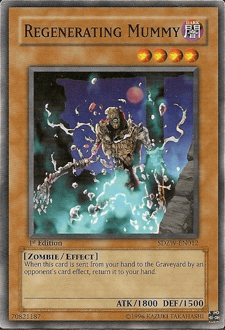 Regenerating Mummy [SDZW-EN012] Common - POKÉ JEUX