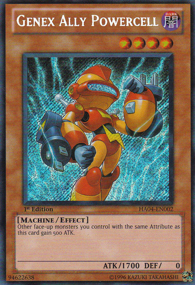 Genex Ally Powercell [HA04-EN002] Secret Rare - POKÉ JEUX