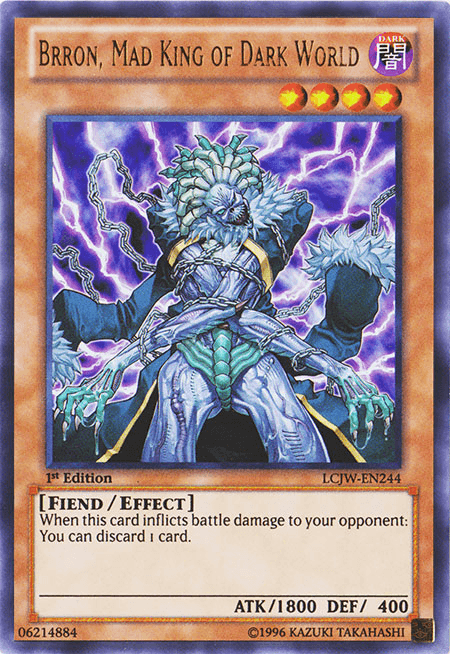 Brron, Mad King of Dark World [LCJW-EN244] Ultra Rare - POKÉ JEUX