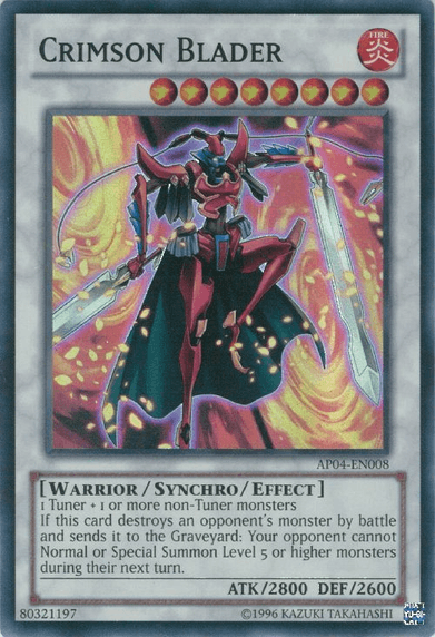 Crimson Blader [AP04-EN008] Super Rare - POKÉ JEUX
