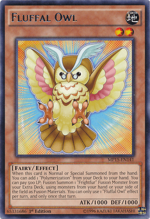 Fluffal Owl [MP15-EN141] Rare - POKÉ JEUX
