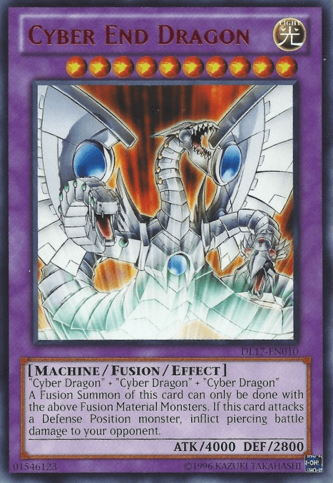 Cyber End Dragon (Red) [DL17-EN010] Rare - POKÉ JEUX