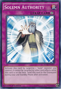 Solemn Authority [LC5D-EN197] Common - POKÉ JEUX