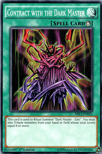 Contract with the Dark Master [MIL1-EN021] Common - POKÉ JEUX