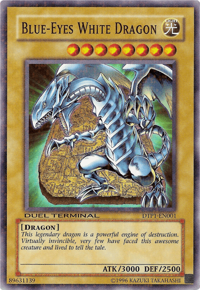 Blue-Eyes White Dragon [DTP1-EN001] Super Rare - POKÉ JEUX