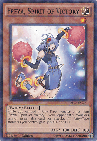 Freya, Spirit of Victory [BP03-EN027] Shatterfoil Rare - POKÉ JEUX