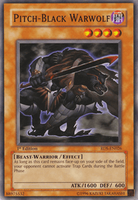 Pitch-Black Warwolf [RDS-EN026] Common - POKÉ JEUX
