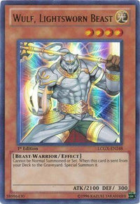 Wulf, Lightsworn Beast [LCGX-EN248] Ultra Rare - POKÉ JEUX