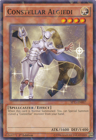 Constellar Algiedi [SP15-EN007] Shatterfoil Rare - POKÉ JEUX