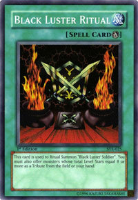 Black Luster Ritual [SYE-025] Super Rare - POKÉ JEUX