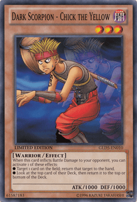 Dark Scorpion - Chick the Yellow [GLD5-EN010] Common - POKÉ JEUX