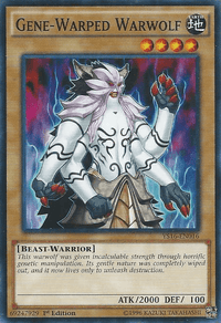 Gene-Warped Warwolf [YS16-EN016] Common - POKÉ JEUX