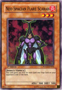Neo-Spacian Flare Scarab [POTD-EN004] Super Rare - POKÉ JEUX