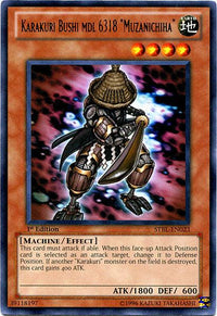Karakuri Bushi mdl 6318 Muzanichiha [STBL-EN023] Rare - POKÉ JEUX