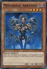 Mekanikal Arkfiend [MP17-EN236] Common - POKÉ JEUX