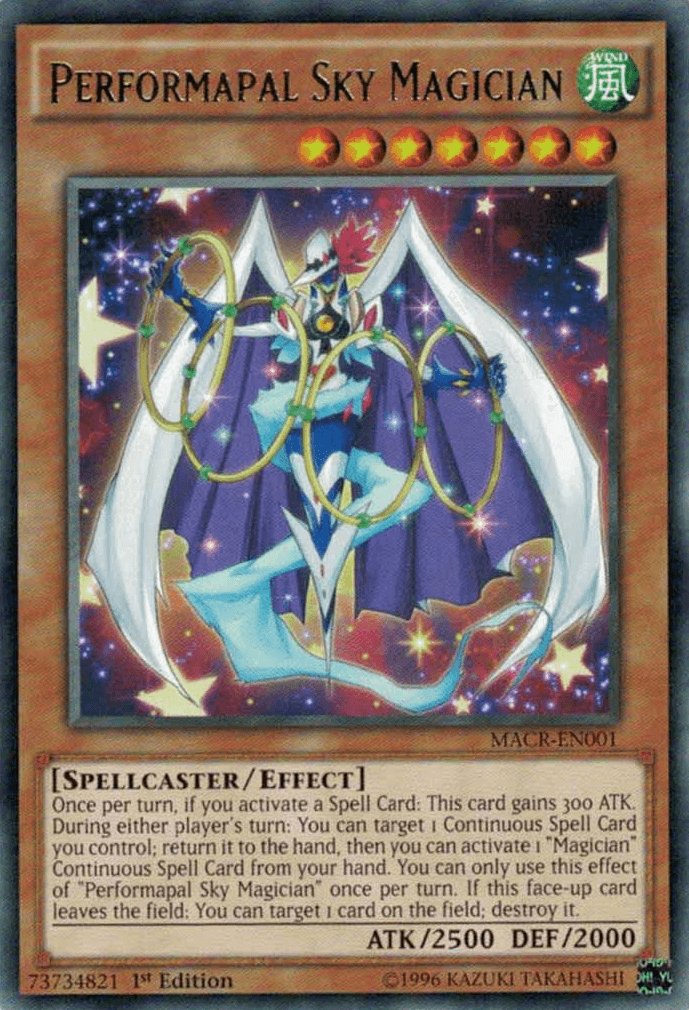 Performapal Sky Magician [MACR-EN001] Rare - POKÉ JEUX