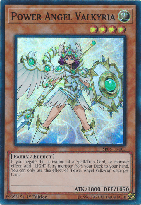 Power Angel Valkyria [SR05-EN003] Super Rare - POKÉ JEUX